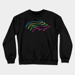 Alligator 80s Neon Crewneck Sweatshirt